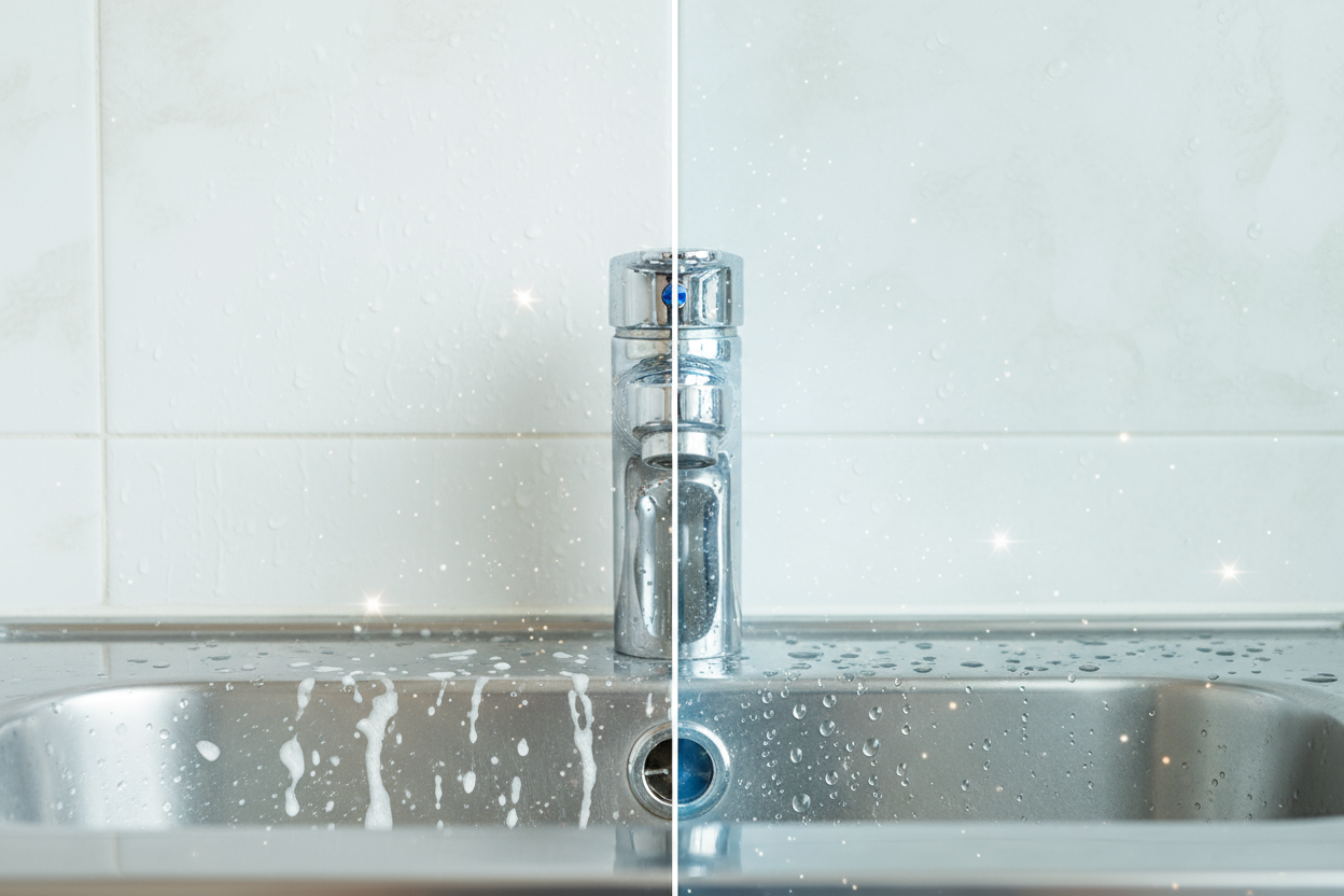 Anticalcar 2 in 1: Soluția Completă pentru O Baie și Bucătărie Impecabile