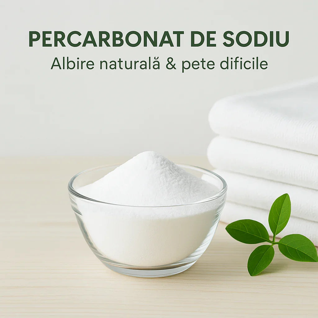 Percarbonat de Sodiu – Soluția naturală pentru pete dificile și albire ecologică - Bio Blu