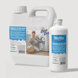 Recipient plastic alb Detergent Bio Blu pentru rufe profesionale, 5L.
