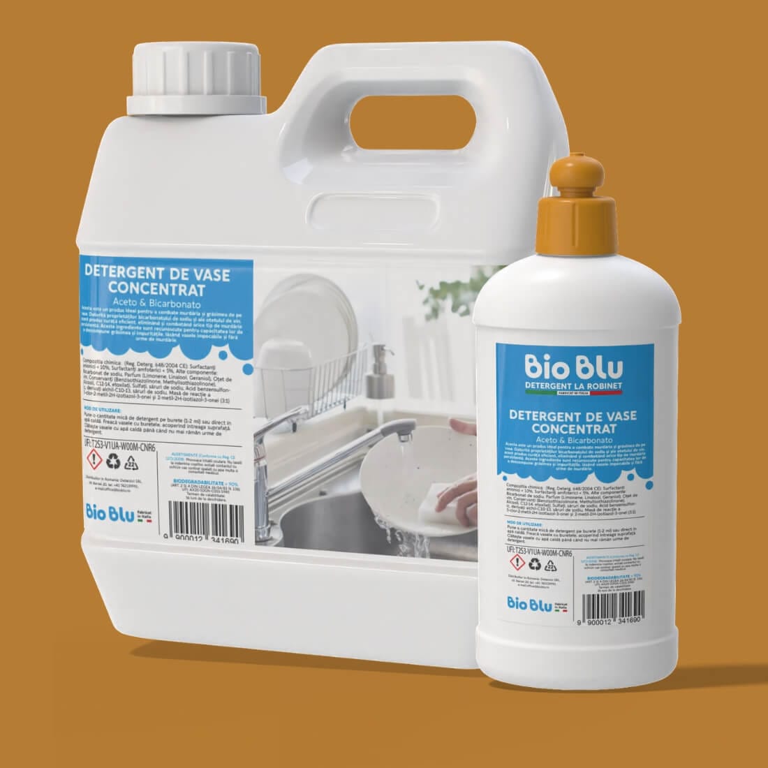 Detergent de vase ACETO & BICARBONATO