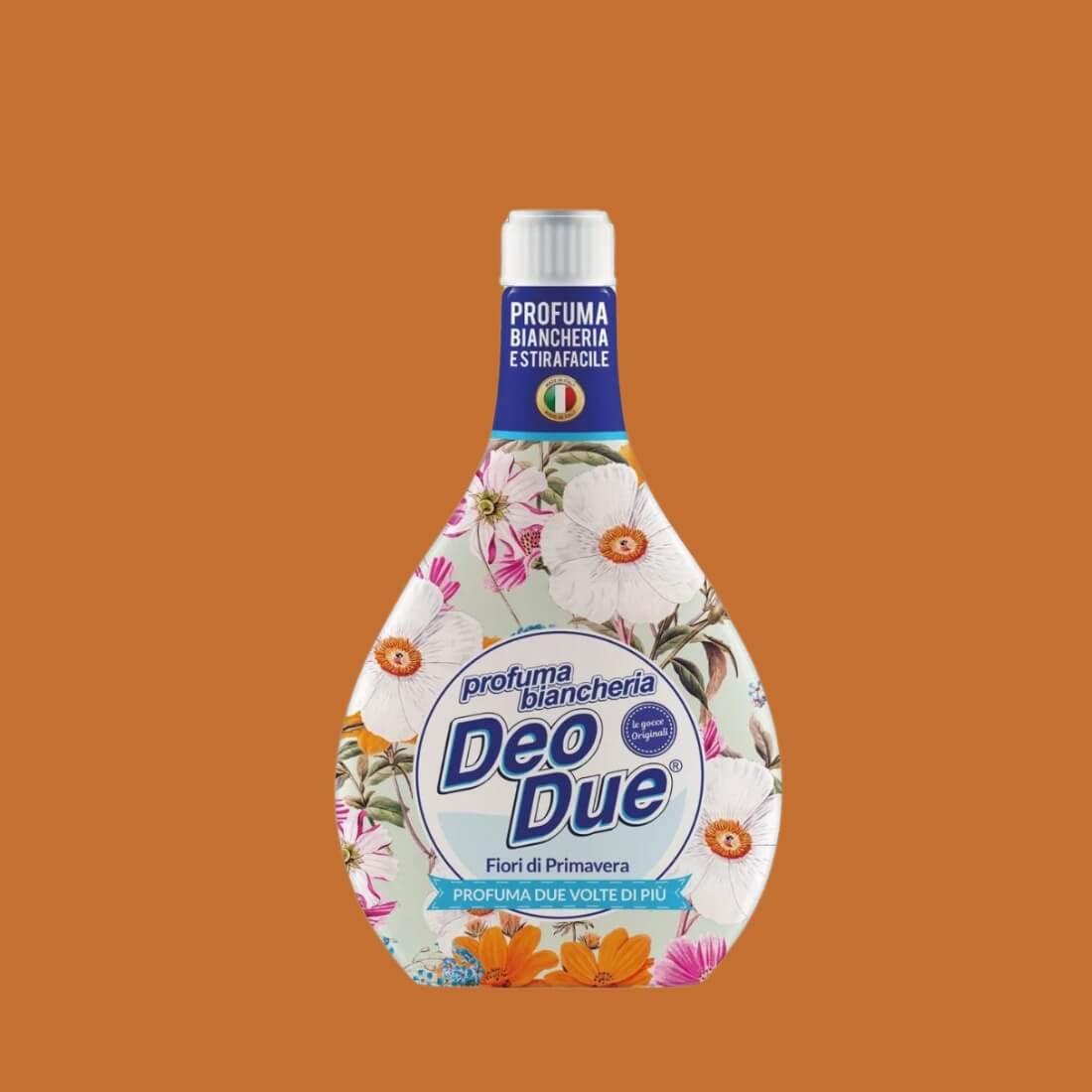 Esență concentrată rufe Deo Due Fiori di primavera 250ml florală, design multicolor elegant.