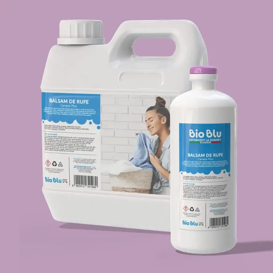 Balsam de rufe CENERE PLUS, ambalaj alb, etichetă albastră, volum 1kg și 3kg.